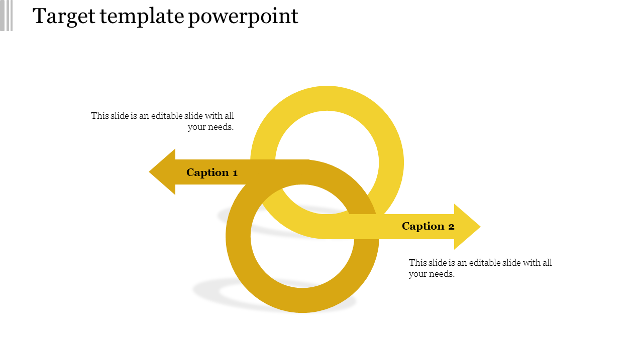 target template powerpoint-Yellow